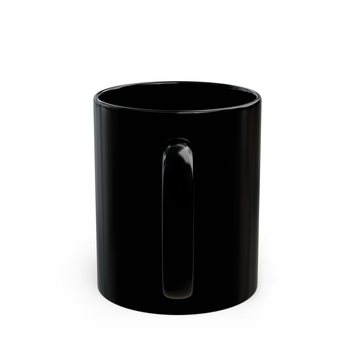 Mystical Leopard Black Mug, Animal Lover Gift, Coffee Cup, Custom Mug, Nighttime Decor, Unique Tea Mug